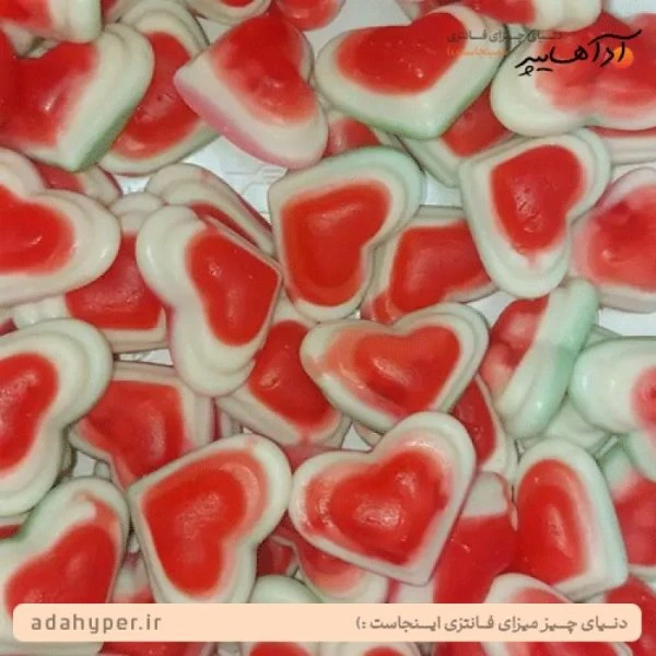 100 گرم پاستیل ببتو مدل قلبی
