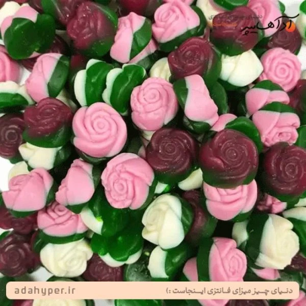 100 گرم پاستیل ببتو مدل گل