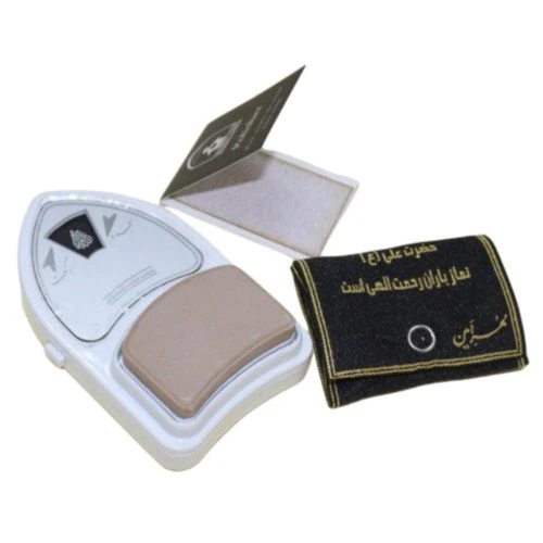 101369-مهر مخلوط کربلا با رکعت شمار امین-سفید