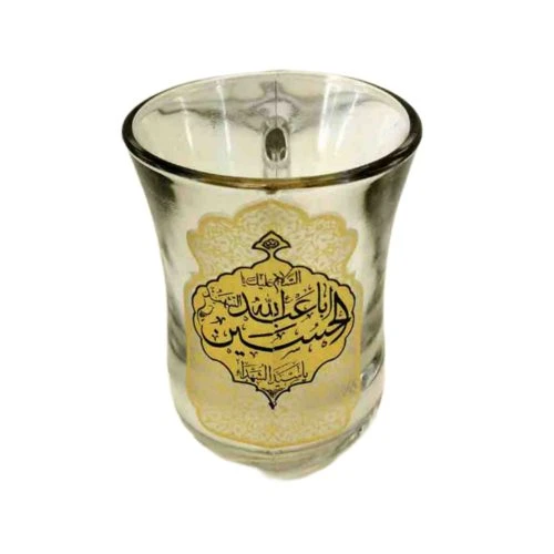 102781-استکان کمرباریک دسته دار بزرگ یا اباعبدالله الحسین ع-6تایی