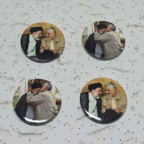 103426-پیکسل مذهبی طرح شهید رئیسی و سلیمانی-بسته 100عددی