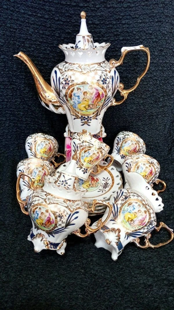 15پارچه عصرانه خوری 3دختر