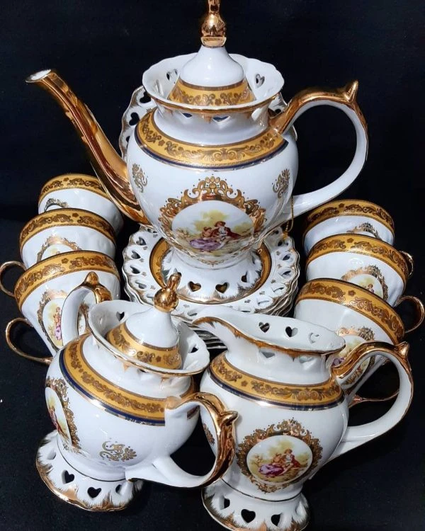 17پارچه چای خوری
