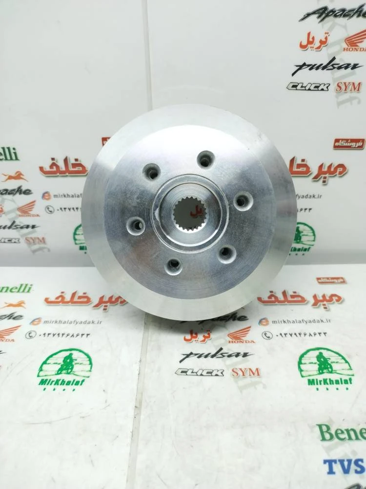 4 چهار شاخ کلاچ (دیسک) زیر و رو موتور تریل فلات پرواز طرح crf سی ار اف (6 شش پیچ)