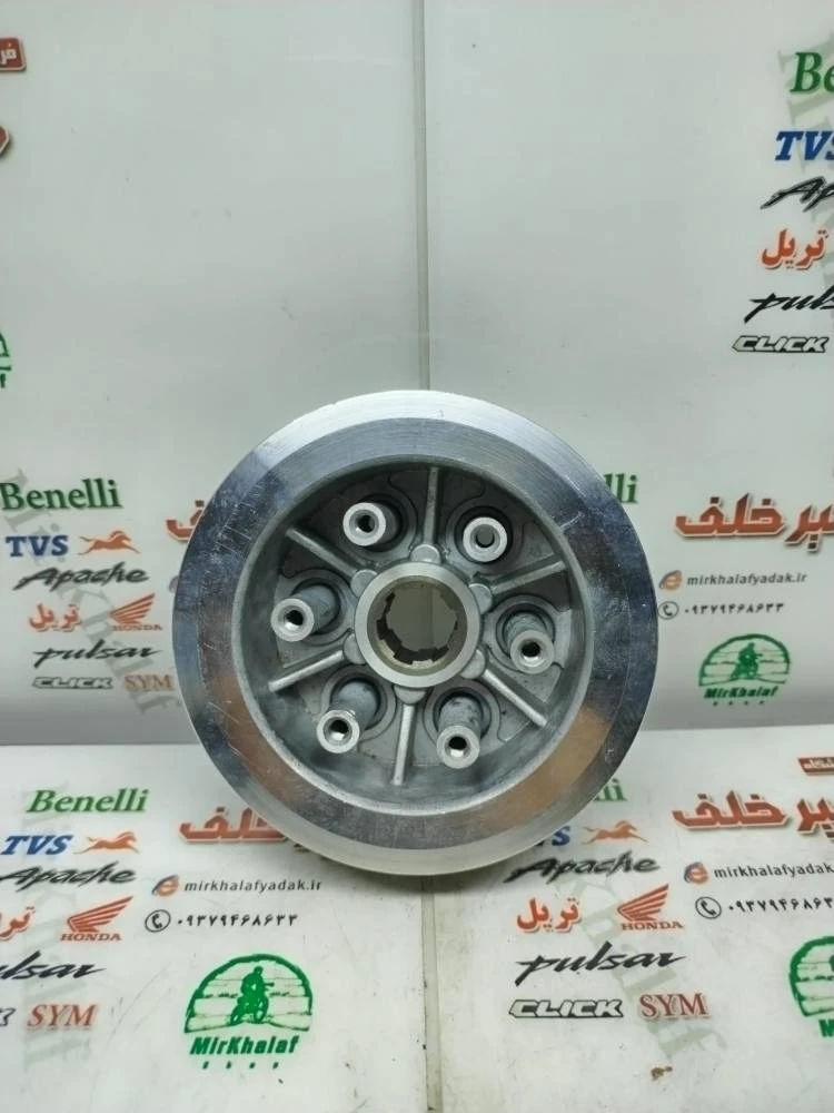 4 چهار شاخ کلاچ (دیسک) زیر و رو موتور هوندا و تریل (6 شش پیچ)