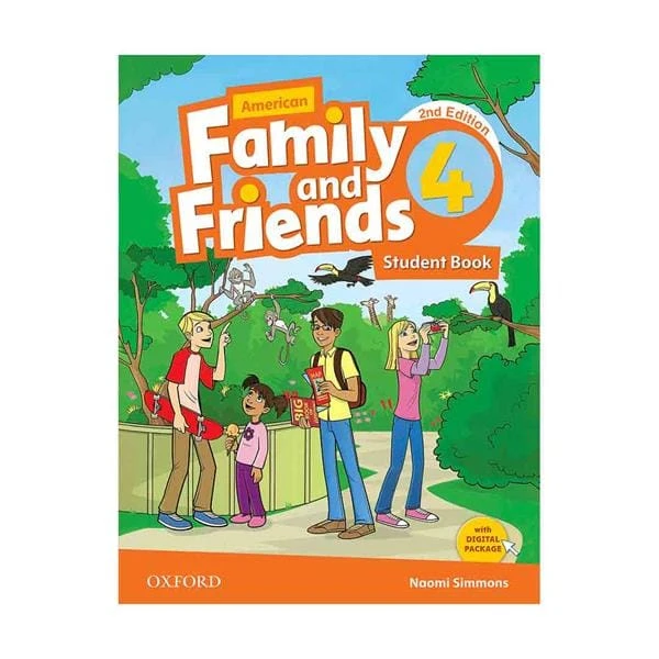 American Family and Friends 4 second edition رحلی