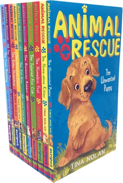 Animal Rescue Collection Tina Nolan 10 Books Set Pack