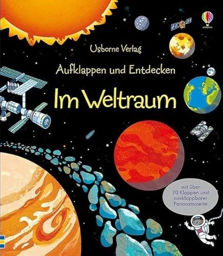 Aufklappen und Entdecken: Im Weltraum - Hardcover/ German Edition **