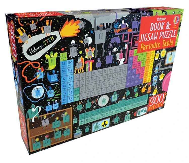 Book and jigsaw periodic table