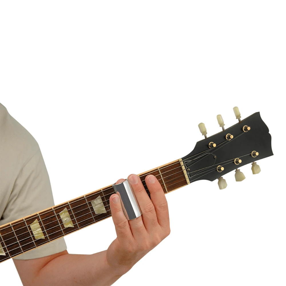 CHROME-PLATED BRASS GUITAR SLIDE
