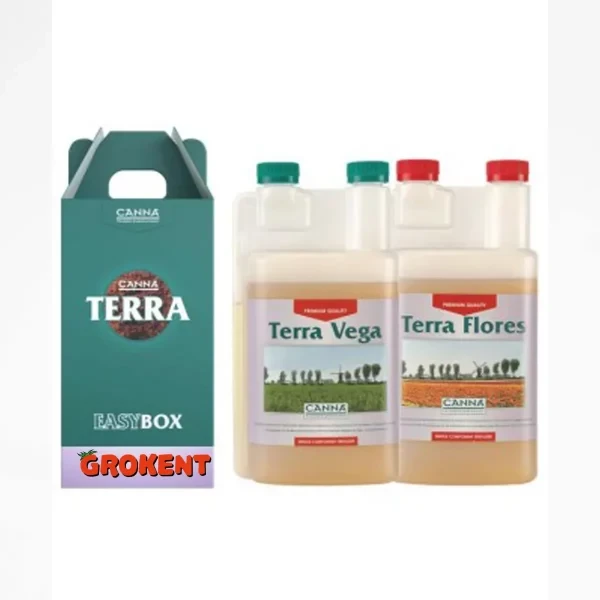 Canna Terra Easy Box | کیت کامل کود رشد و گلدهی برای شروع آسان کشت گیاه