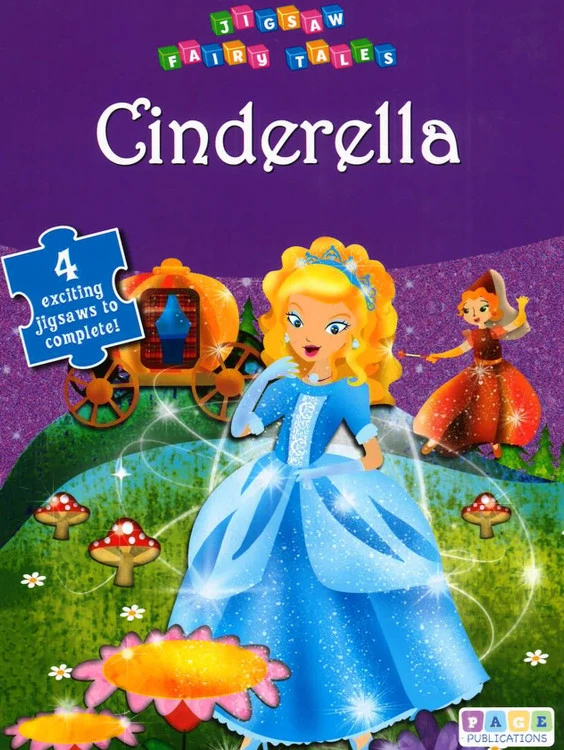 Cinderella puzzles book