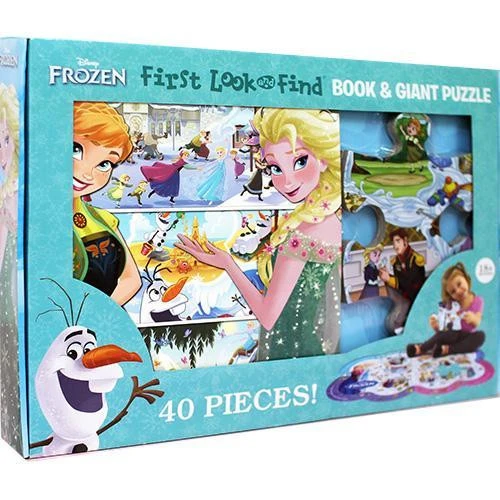 Disney Frozen 1st Look & Find Puzzle Box
