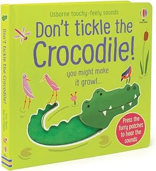 Don't tickle the Crocodile sound book کتاب موزیکال لمسی