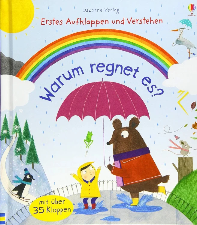 Erstes Aufklappen und Verstehen: Warum regnet es? - Hardcover/ German Edition **