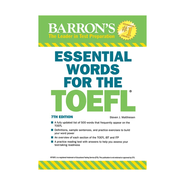 Essential Words for TOEFL