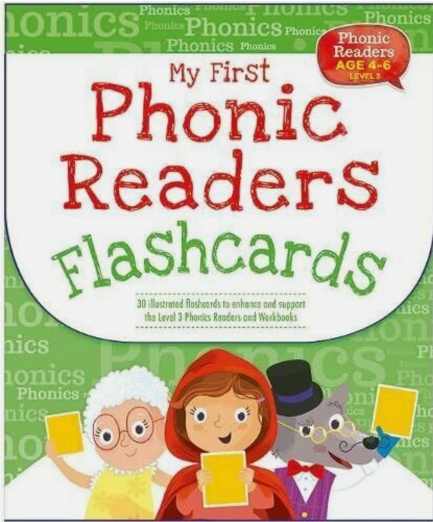Fairy Tale Phonic readers flash cards level 3