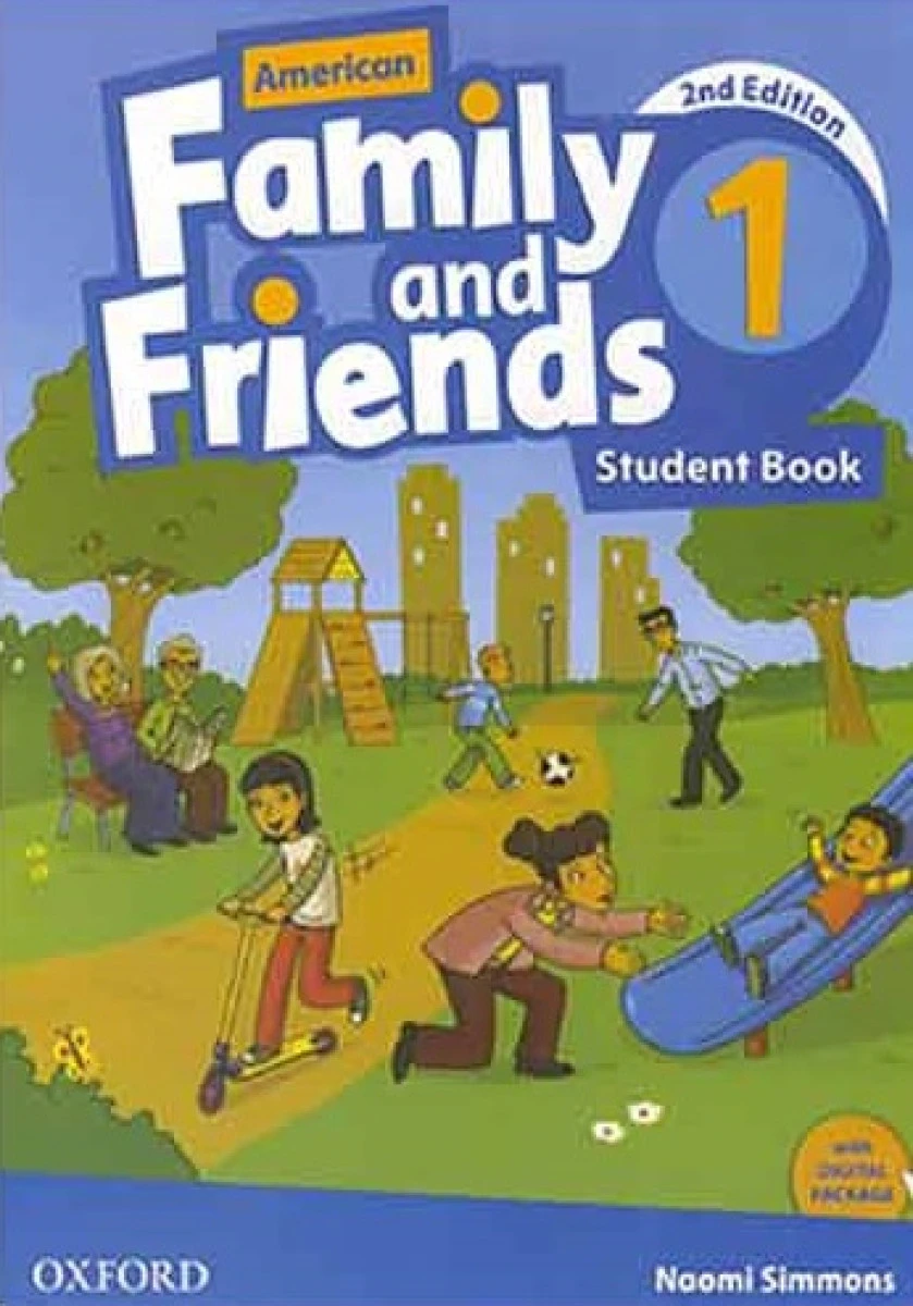 Family and Friends 1 American student & work قطع وزیری