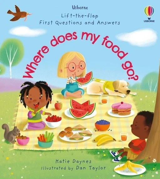 First Q & & A where does my food go