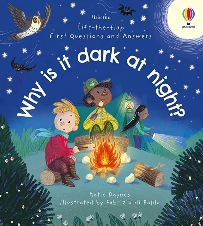 First Q & A why is dark at night