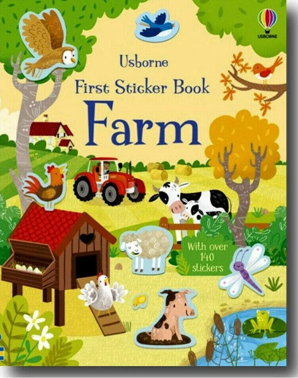 First sticker book Farm