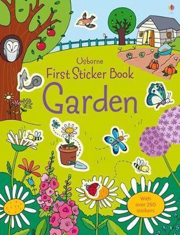 First sticker book Garden