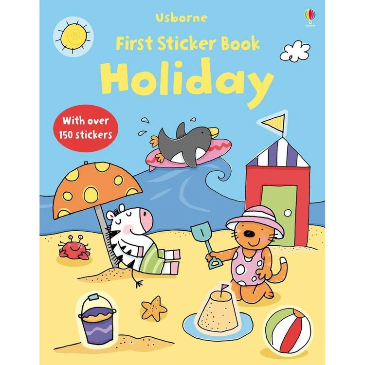 First sticker book Holiday