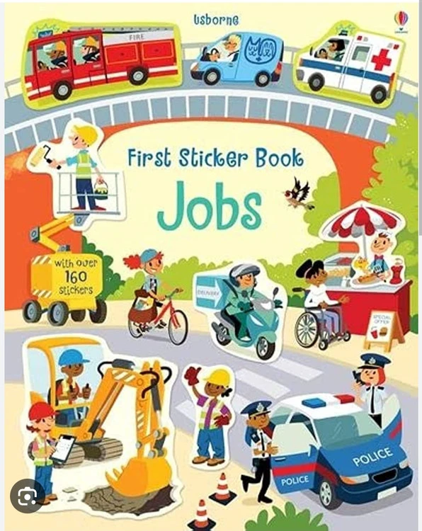 First sticker book Jobs