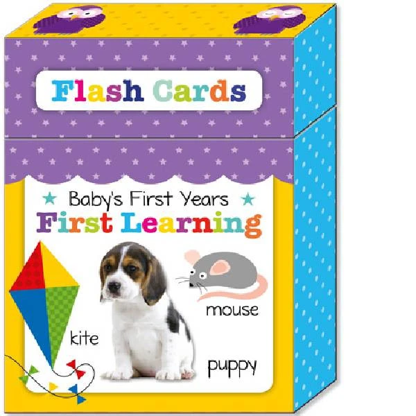 Flash cards baby's first years first learning 👶