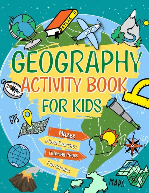 ** Geography Activity Book For Kid