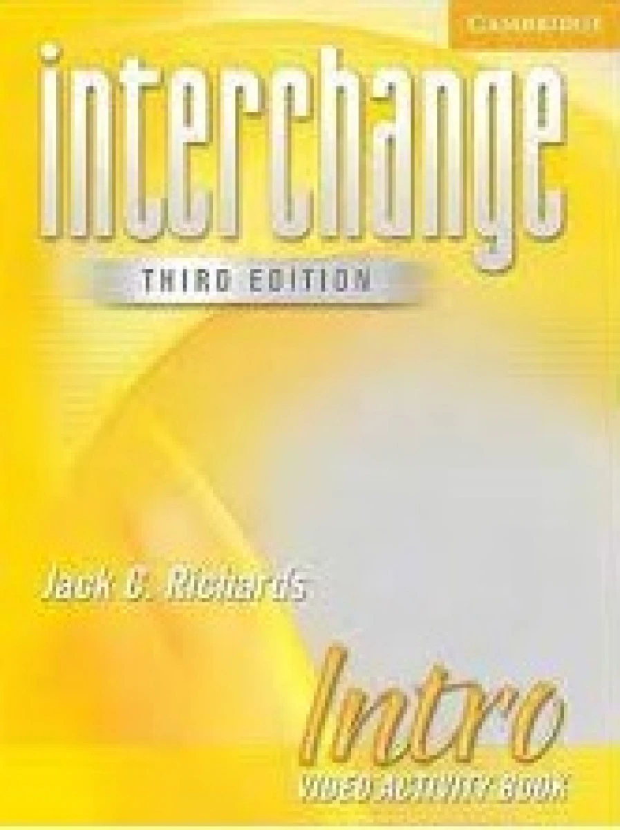 Interchange intro Video Resource Book ویرایش سوم