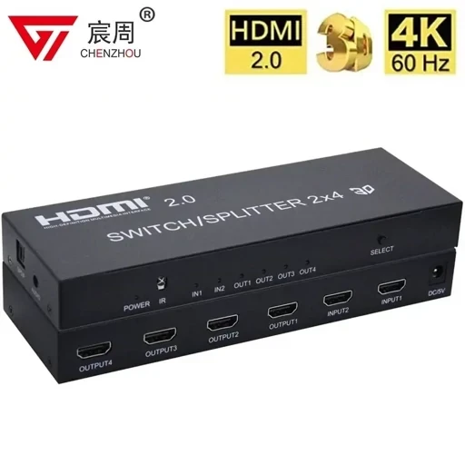 KVM سوییچ مدل 2 پورت Hdmi /usbحرفه ای بار امازون المان