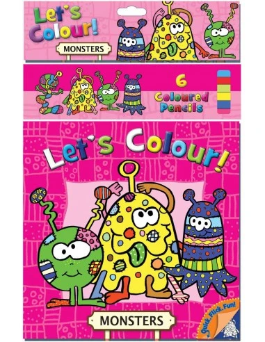 LET’S COLOUR MONSTERS