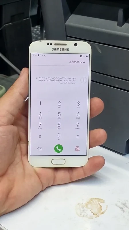 Lcd سامسونگsamsung s6
