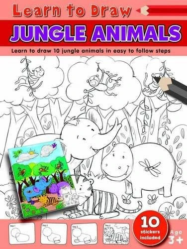 Learn to Draw jungle Animals (Learn to Draw Activity Book