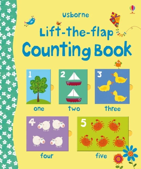 ** Lift the flap counting book
