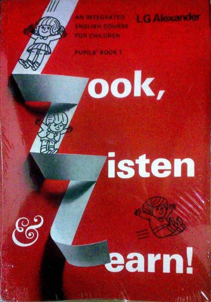 Look Listen and Learn Book 1 / Lg Alexander جلد قرمز