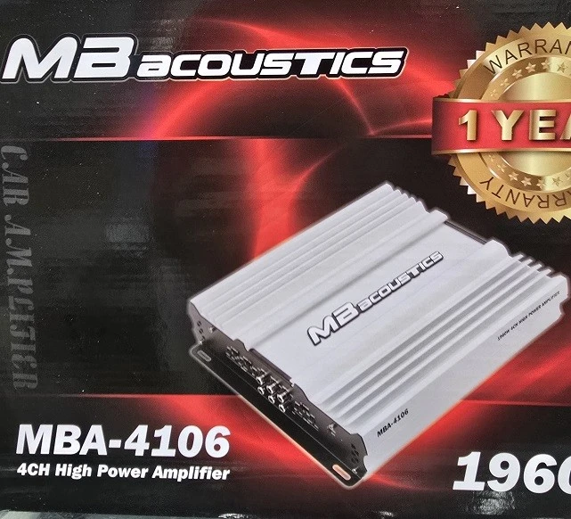 MBA-4106 آمپلی فایر ام بی آکوستیک