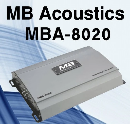 MBA 8020 آمپلی فایر ام بی آکوستیک
