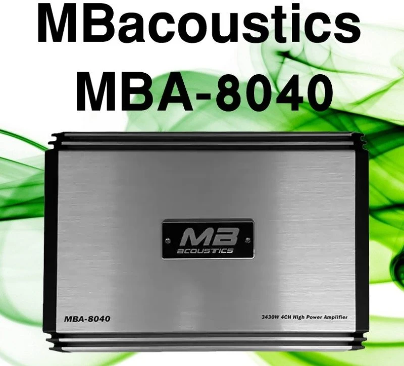 MBA 8040 آمپلی فایر ام بی آکوستیک