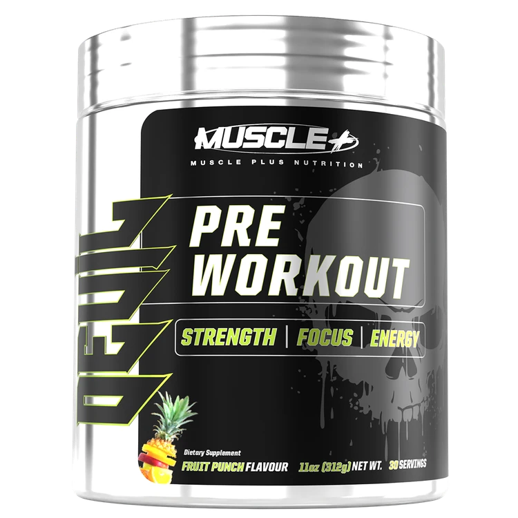 Muscle Plus Nutrition Devil+ Pre Workout – پمپ و پری‌ورک‌اوت دویل پلاس ماسل پلاس نوتریشن (۳۰ سروینگ)