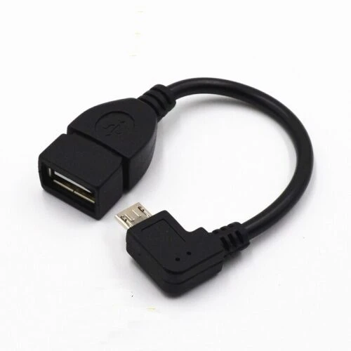 OTG میکرو با سری ۹۰ درجه MICRO OTG CABLE 90 DEGREE