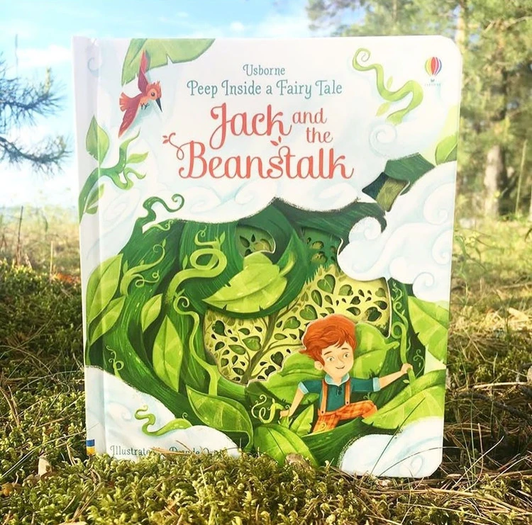 Peep inside a fairy tales Jack and beanstalk