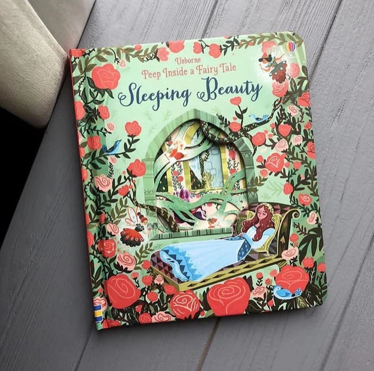 Peep inside a fairy tales Sleeping Beauty