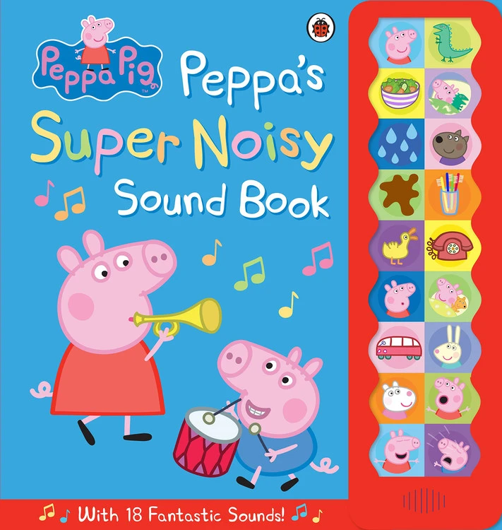 Peppa's super noisy SOUND book کتاب داستان موزیکال پپاپیگ