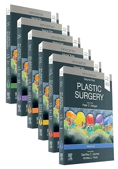 Plastic Surgery Neligan 2023 کتاب جراحی پلاستیک نلیگان مجموعه 6 جلدی 2023