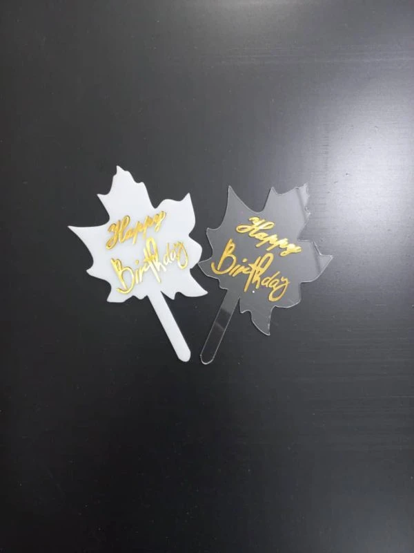 Plexiglass Cake Topper p3