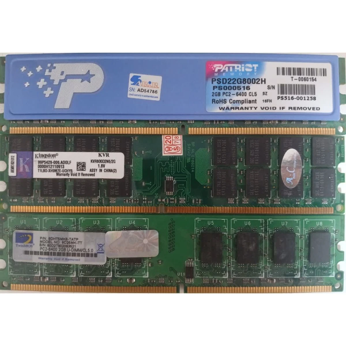 RAM 2g DDR2 mixmark