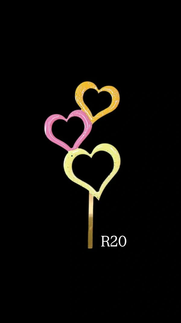 Resin Cake Topper Code R20