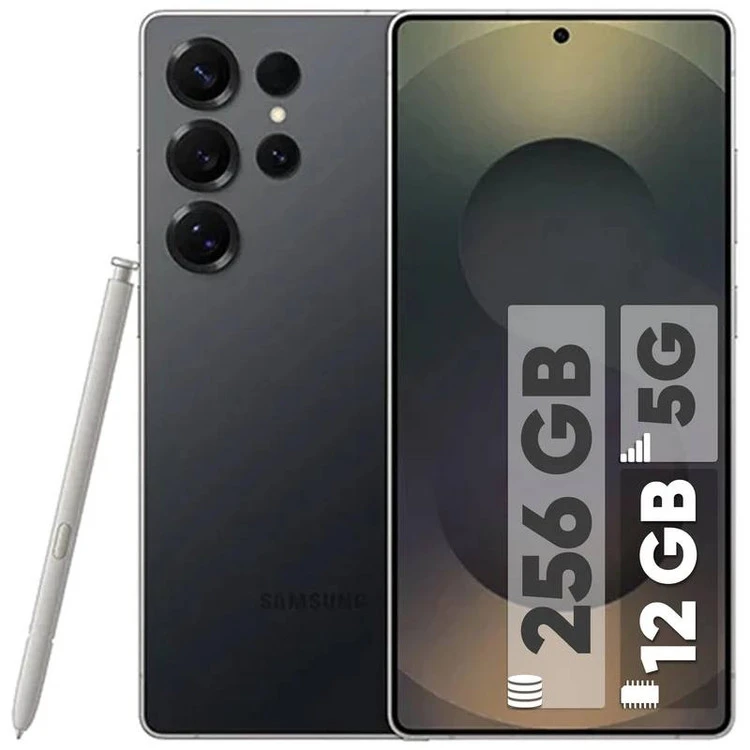 S25 Ultra حافظه ۲۵۶ گیگابایت رم ۱۲ و ریجستر ویتنام